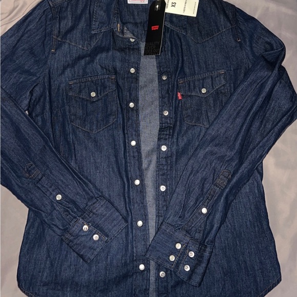 Levi’s Jean button down shirt with tags - Picture 15 of 16